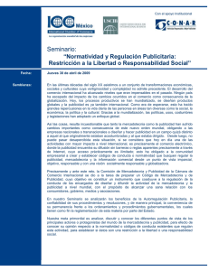 Con el apoyo Institucional Seminario: “Normatividad y Regulación