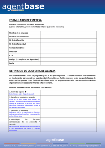 Formulario de Empresa en español