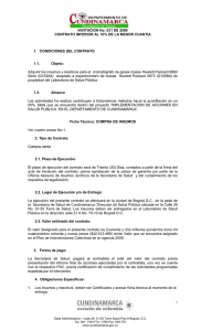 INIVITACION PULICA No. 031 ADQUICION DE INSUMOS Y