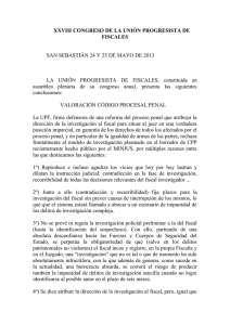 XXVIII CONGRESO DE LA UNIÓN PROGRESISTA DE FISCALES