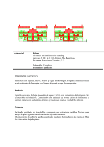 viviendas unifamiliares alto standing parcelas A-11.1 à A-11.6. Beloso Alto-Pamplona.