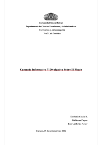 Universidad Simón Bolívar Departamento de Ciencias Económicas