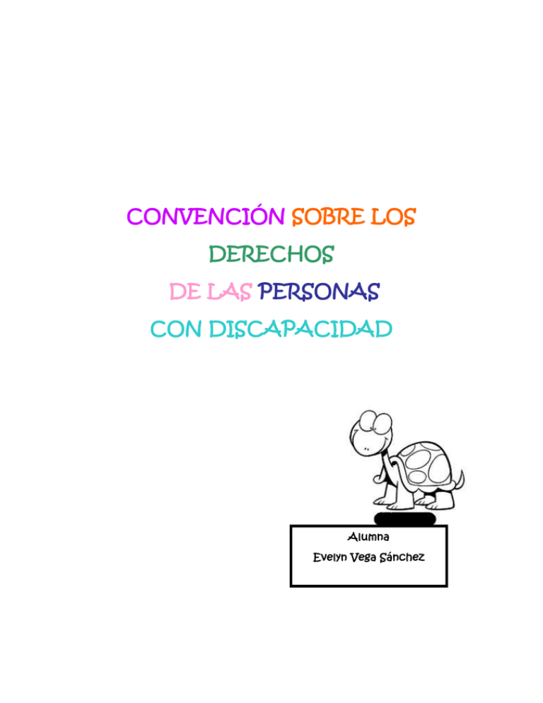 Convención Sobre Los Derechos De Las Personas