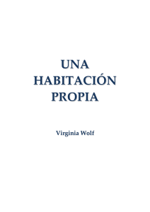 Woolf, Virginia - Una habitación propia [R1]