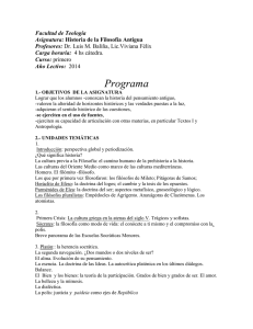 Programa 2014 - Universidad Católica Argentina