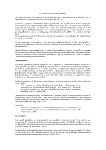 La ecuación que explica el suicidio