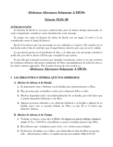 «Debemos Aferrarnos Solamente De Jesucristo»