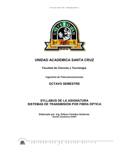 SIS TRANS FIBRA OPTICA II-2007