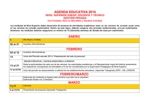 AGENDA EDUCATIVA 2013 - Gobierno de la Ciudad Autónoma de