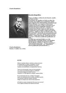 Baudelaire, Charles - Ediciones Ruinas Circulares