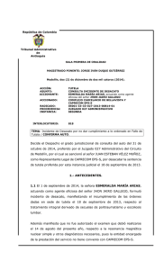 República de Colombia Tribunal Administrativo de Antioquia