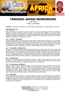 TANZANIA: SAFARI NGORONGORO  (Iti: 3217) 9