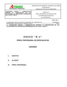 XUX-A XUX-B ONEL-A - PEMEX Exploración y Producción PEP