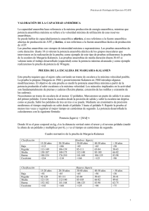 VALORACI&Oacute;N DE LA CAPACIDAD ANER&Oacute;BICA