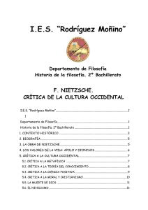 Nietzsche - IES Rodríguez Moñino