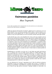 Tegmark, Max - Universos Paralelos