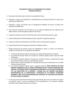 Requisitos Personas Morales