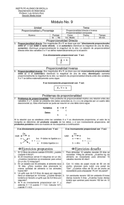 INSTITUTO ALONSO DE ERCILLA  Departamento de Matemática Profesor: Luis Antonio Ruiz