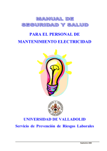 Electricidad - Universidad de Valladolid