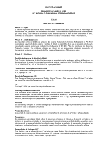 Reglamento Ley 28592: Plan Integral de Reparaciones en Perú
