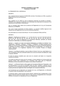 Decreto Supremo Nº 022-1997-EM