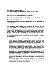 MINISTERIO DE SALUD PUBLICA CENTRO NACIONAL DE PREVENCION DE LAS ITS/VIH/SIDA