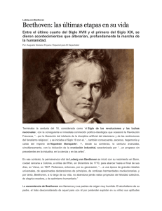 Beethoven: las últimas etapas en su vida