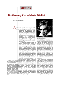 Beethoven y Carlo María Giulini