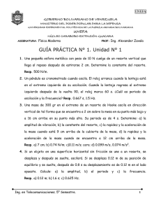 GUÍA PRÁCTICA N° 1. Unidad N° 1 UNEFA GOBIERNO BOLIVARIANO DE VENEZUELA