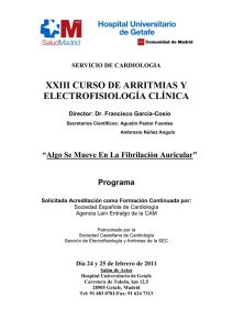 hospital universitario de getafe - Sociedad Española de Cardiología