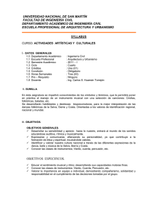 UNIVERSIDAD NACIONAL DE SAN MART&Iacute;N FACULTAD DE INGENIER&Iacute;A CIVIL