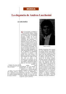 La elegancia de Andrea Lucchesini