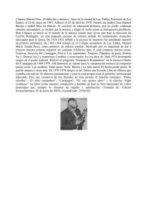 Biografía de Clímaco Batista Díaz