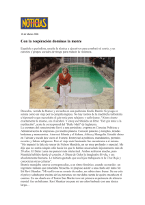 Reportaje a Beatriz en la revista Noticias
