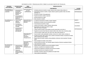 PROGRAMACION PRIMER GRADO