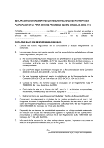 Anexo I requisitos - Cámara de Comercio de Vigo