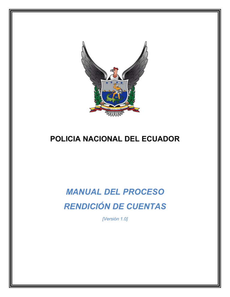 6. Procedimiento Del Proceso Rendicion De Cuentas