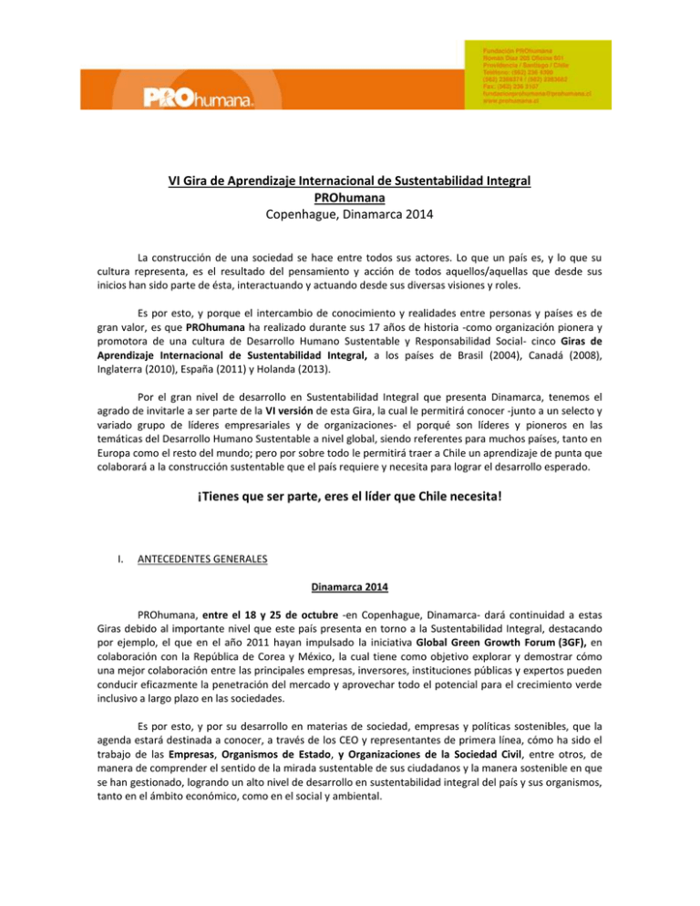 VI Gira De Aprendizaje Internacional De