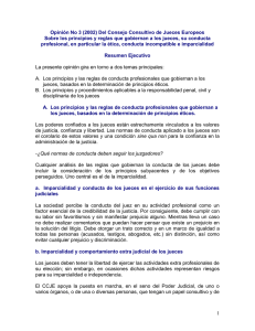 Resumen Ejecutivo - Cumbre Judicial Iberoamericana