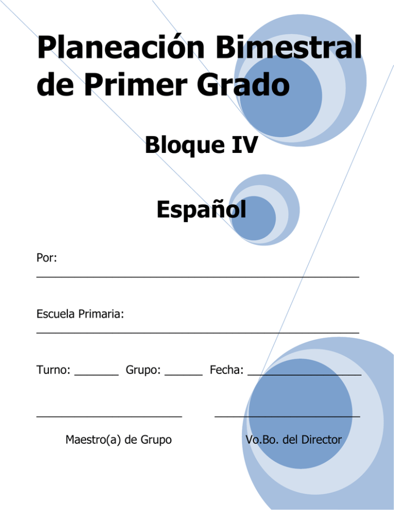 Plan_-_1er_Grado_Bloque_4_Espa_ol