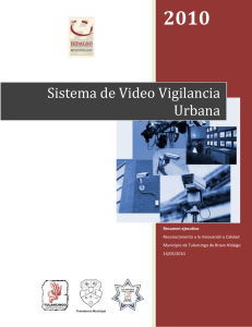 Sistema de Video Vigilancia Urbana