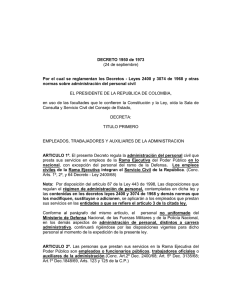 DECRETO 1950 de 1973