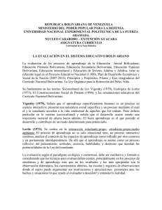 REPUBLICA BOLIVARIANA DE VENEZUELA MINISTERIO DEL PODER POPULAR PARA LA DEFENSA