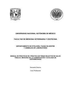 UNIVERSIDAD NACIONAL AUTÓNOMA DE MÉXICO  FACULTAD DE MEDICINA VETERINARIA Y ZOOTECNIA