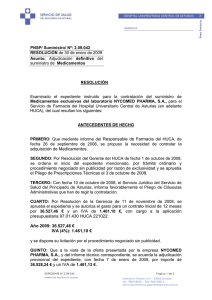 CA/ suministros/ Nº: 33/07 - Gobierno del principado de Asturias