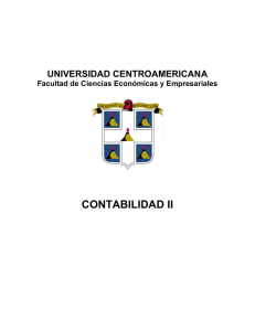 Contabilidad II - Blogs - Universidad Centroamericana
