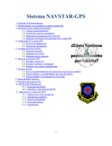 Sistema NAVSTAR-GPS: Principios, Funcionamiento y Aplicaciones