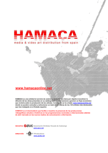 Dossier prensa Hamaca