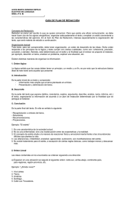Plan de Redacción - Liceo Marta Donoso Espejo