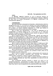 Ordenanza CS. Nº 14-10 - Secretaría de Hacienda y Administración